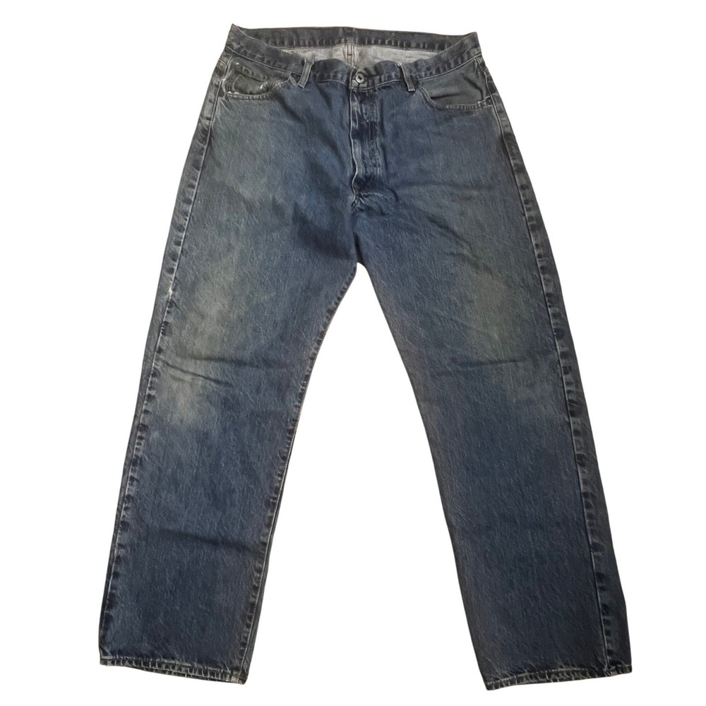 Vintage Polo Jeans Co Ralph Lauren Mens Jeans Blue Denim Tapered Leg Cotton - Picture 1 of 9